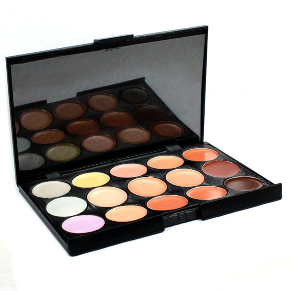 Mingfa 15 Colors Complete Professional Glitter and Matte Cream Eyeshadow Palette