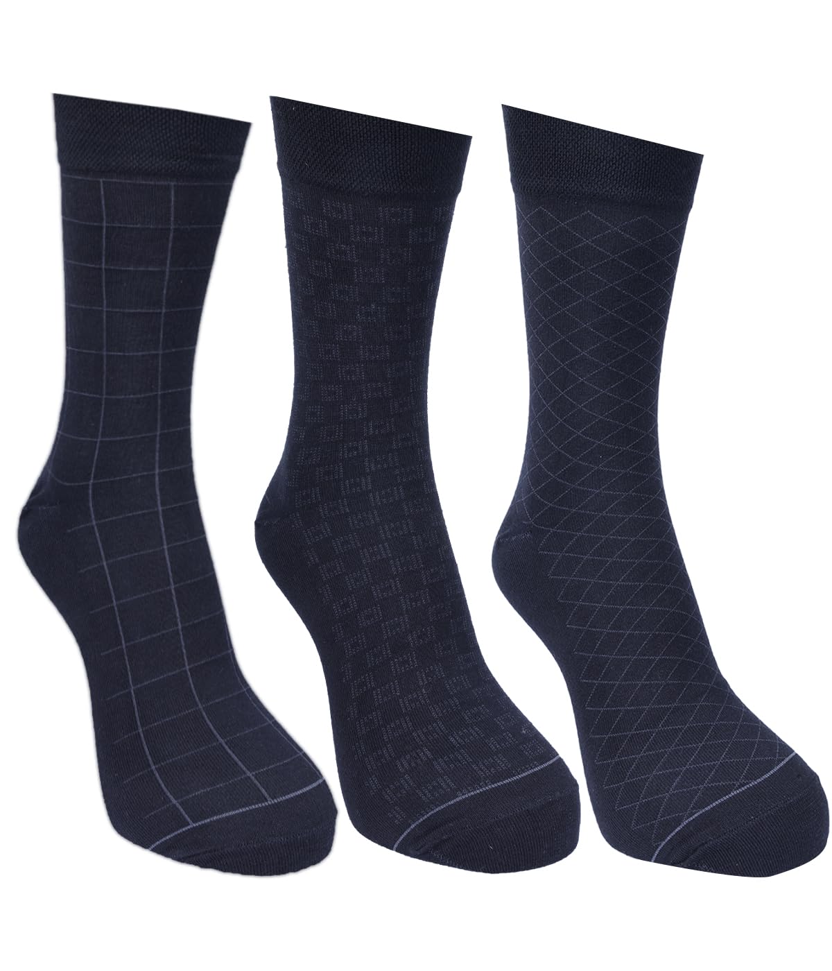 force nxt BY Dollar Full Length Cotton Towel Socks for Men, Compact Cotton Stretch Crew/Mid Calf Length Socks (Free Size Pack of 3)-picture-30
