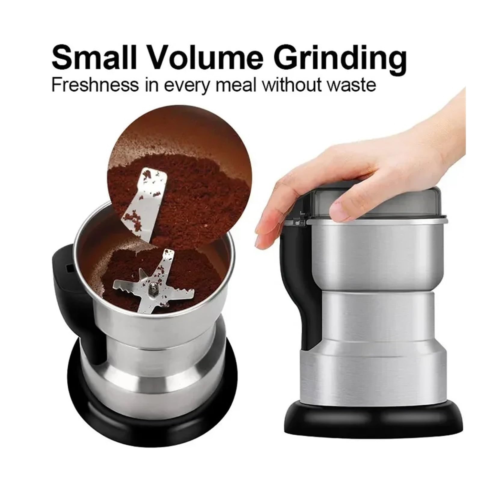 Molinillo De Café Eléctrico Cocina Cereales Frutos Secos Legumbres Especias