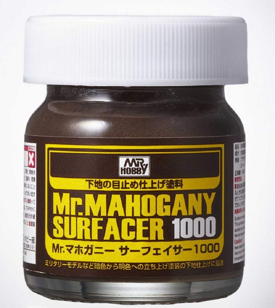 Amazon | GSIクレオス Mr.マホガニーサーフェイサー1000 40ml ホビー用
