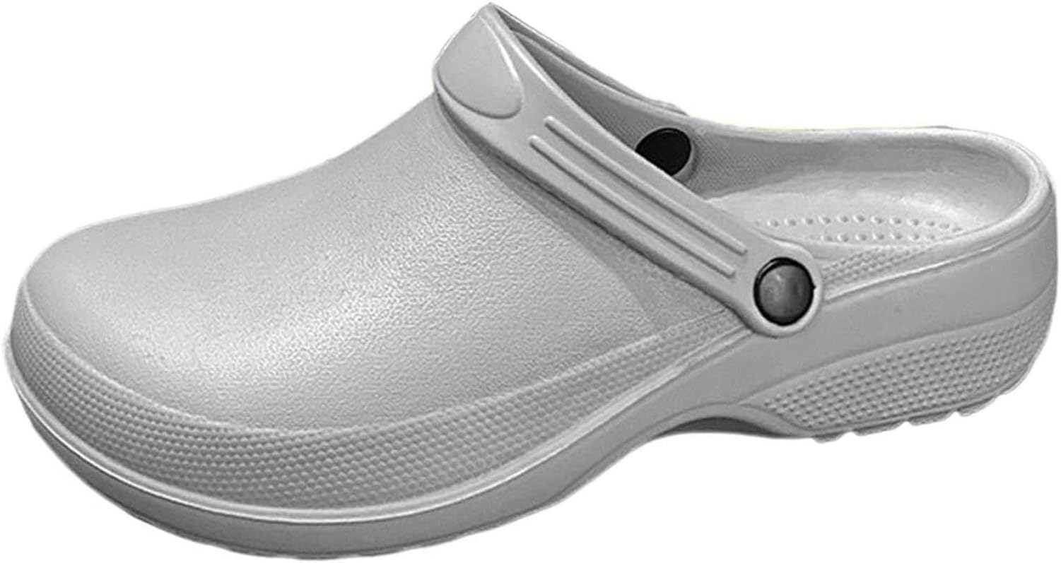 Chaussures de travail gris mixte pour cuisine et service restauration