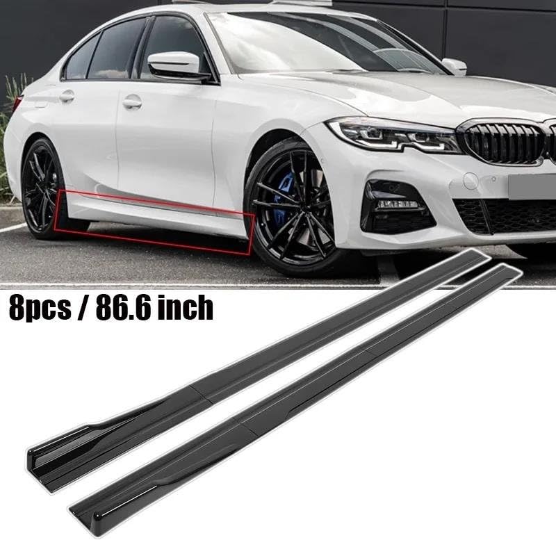 Faldón lateral de coche para Serie 3 G20 F30 E90 talonera pedal de 220cm 2