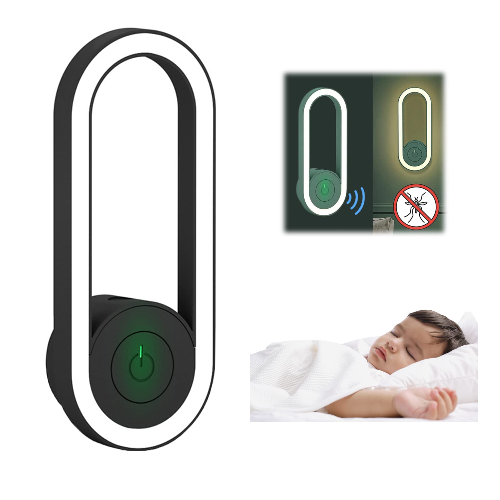 2024 Mosquito Killer with LED Light, Mosquito Zapper, Bug Zapper, Pest Repeller, Indoor Repellent for Roach, Rodent, Mouse, Bugs, Mosquito, Mice,