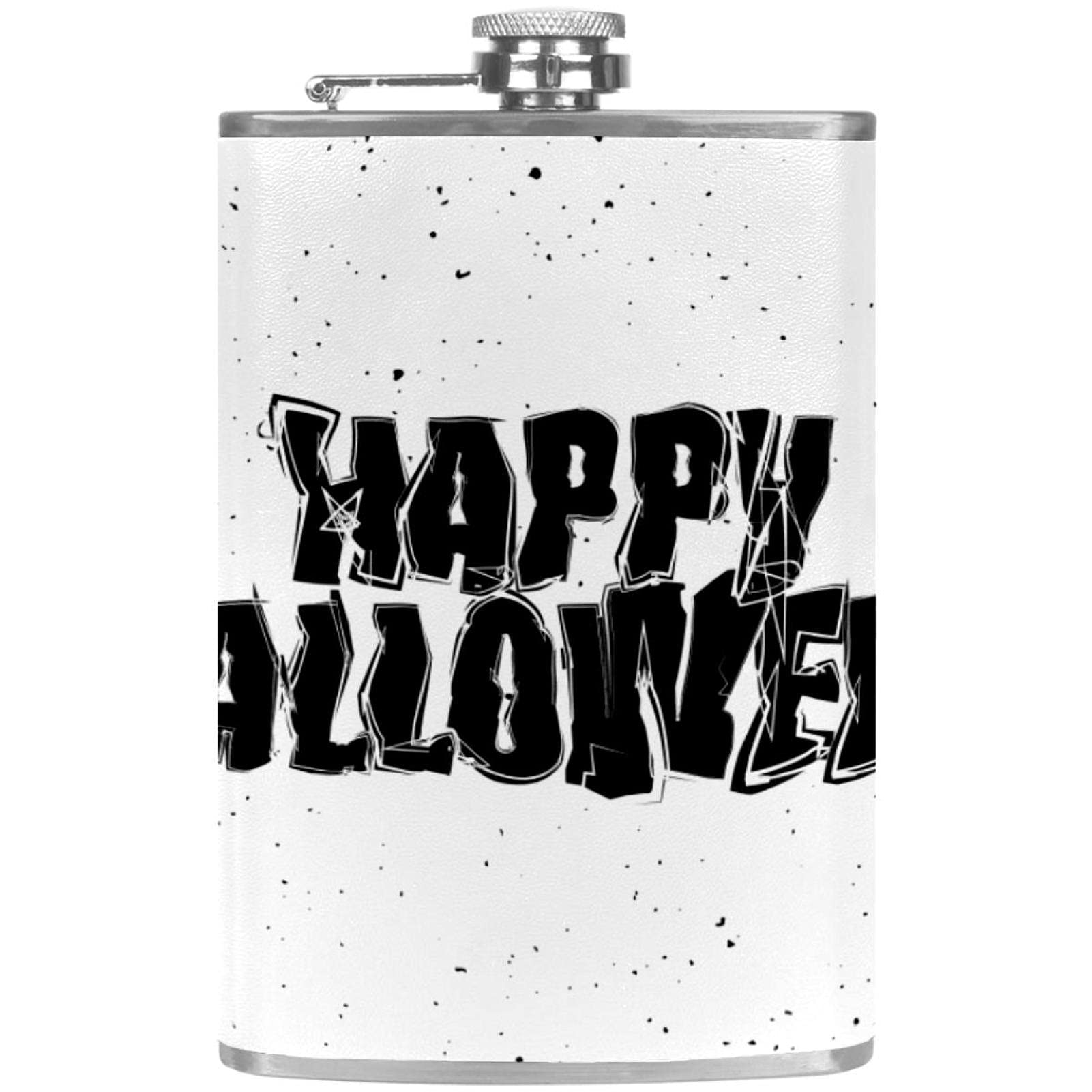 Flasque à liqueur originale forme tombeau et son entonnoir pour soirée Halloween