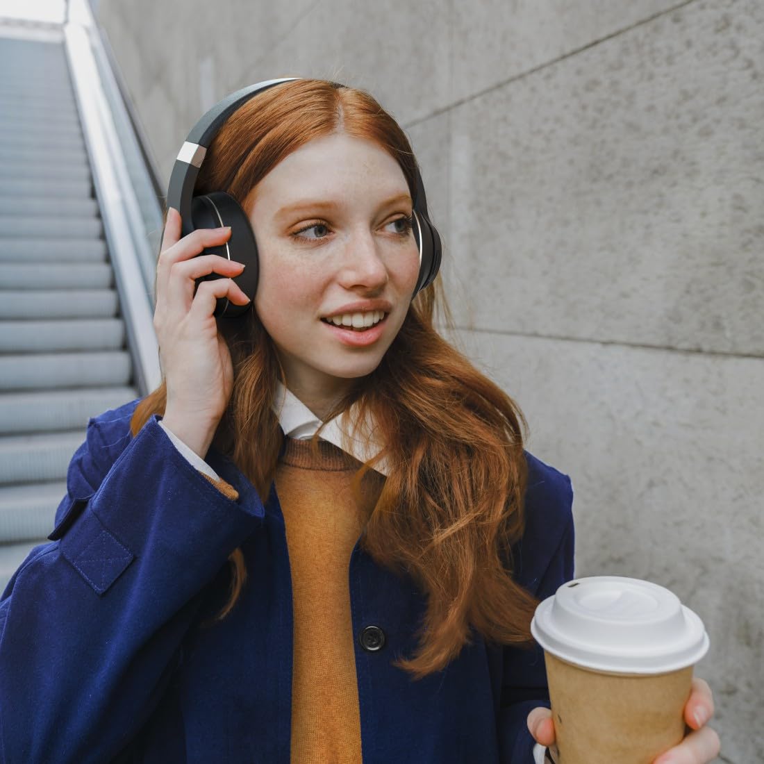 Hama Cuffie Bluetooth Passion Voyage (Over Ear, Cancelling del rumore, ricarica wireless, cuffie con microfono, con funzione touch, cuffie Bluetooth, cuscinetti auricolari) nero