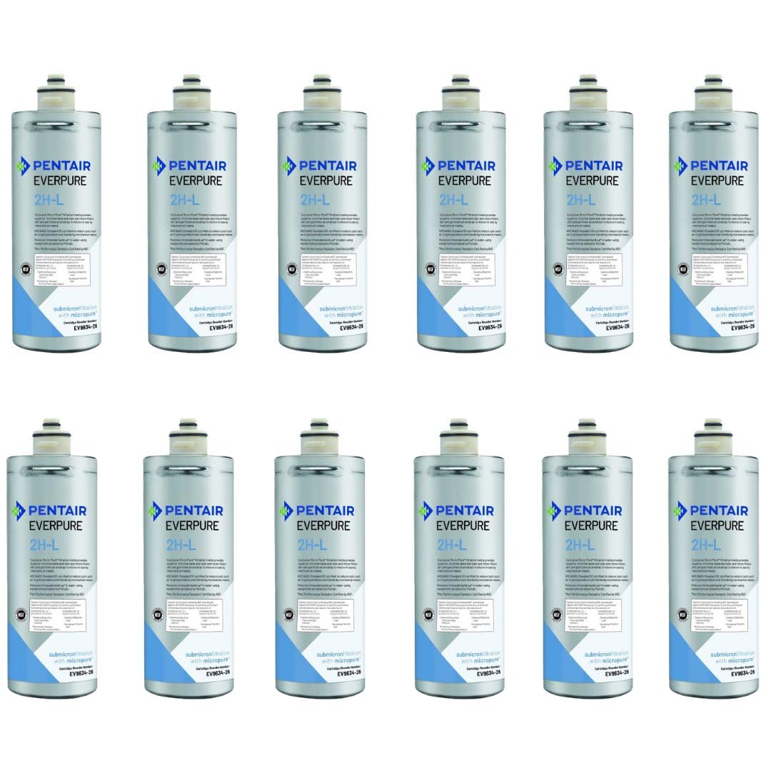 ✡️PENTAIR EVERPURE エバーピュア2DC 6本セット Pentair Everpure High Flow CSR Twin (2連)