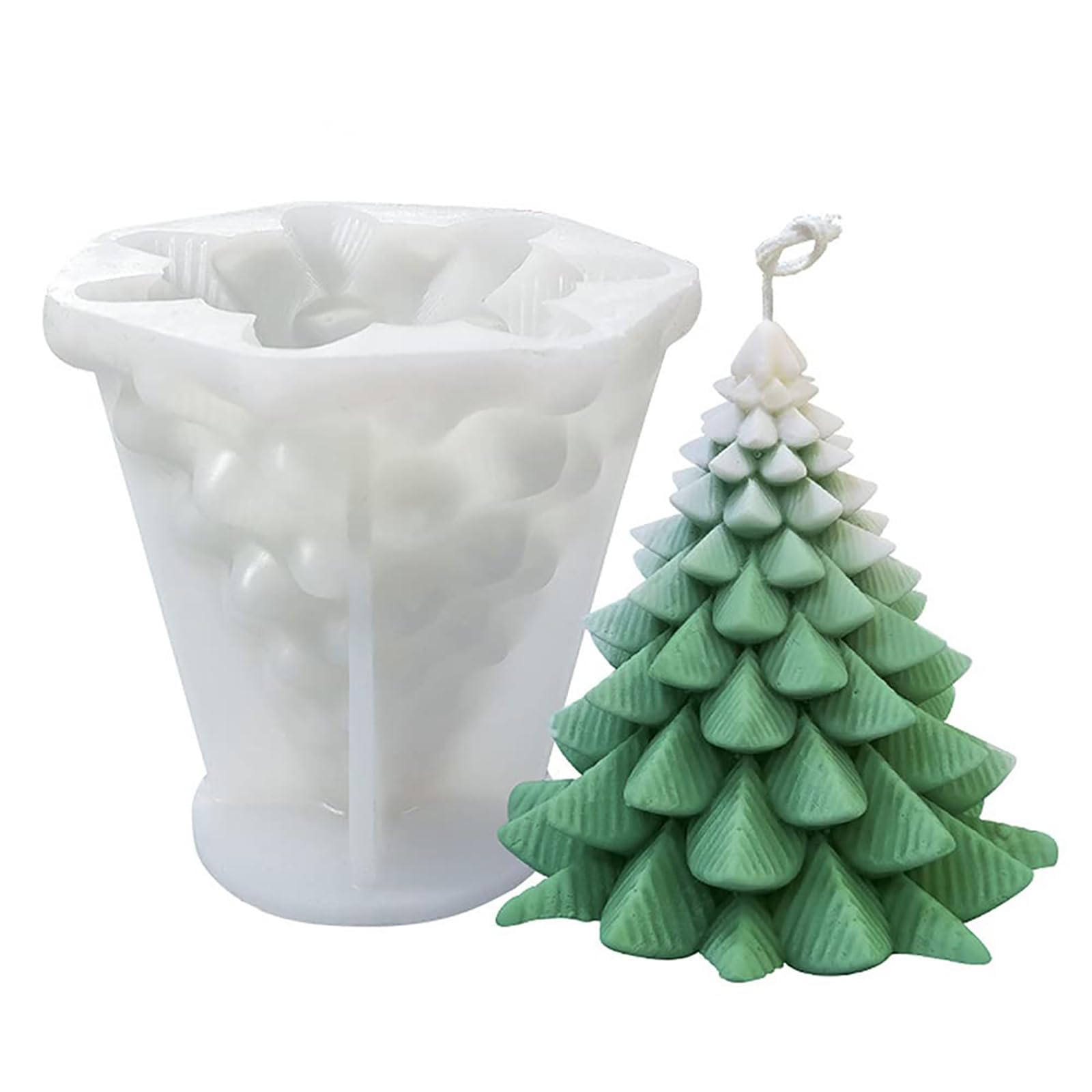 Candle Mould Candle Making Moulds for DIY Home Decor, Religious Crafts & Wax Sculptures - Easy Release, Durable Candle Mold for Candle Making Enthusiasts(8.5 * 8.4in)-image-31