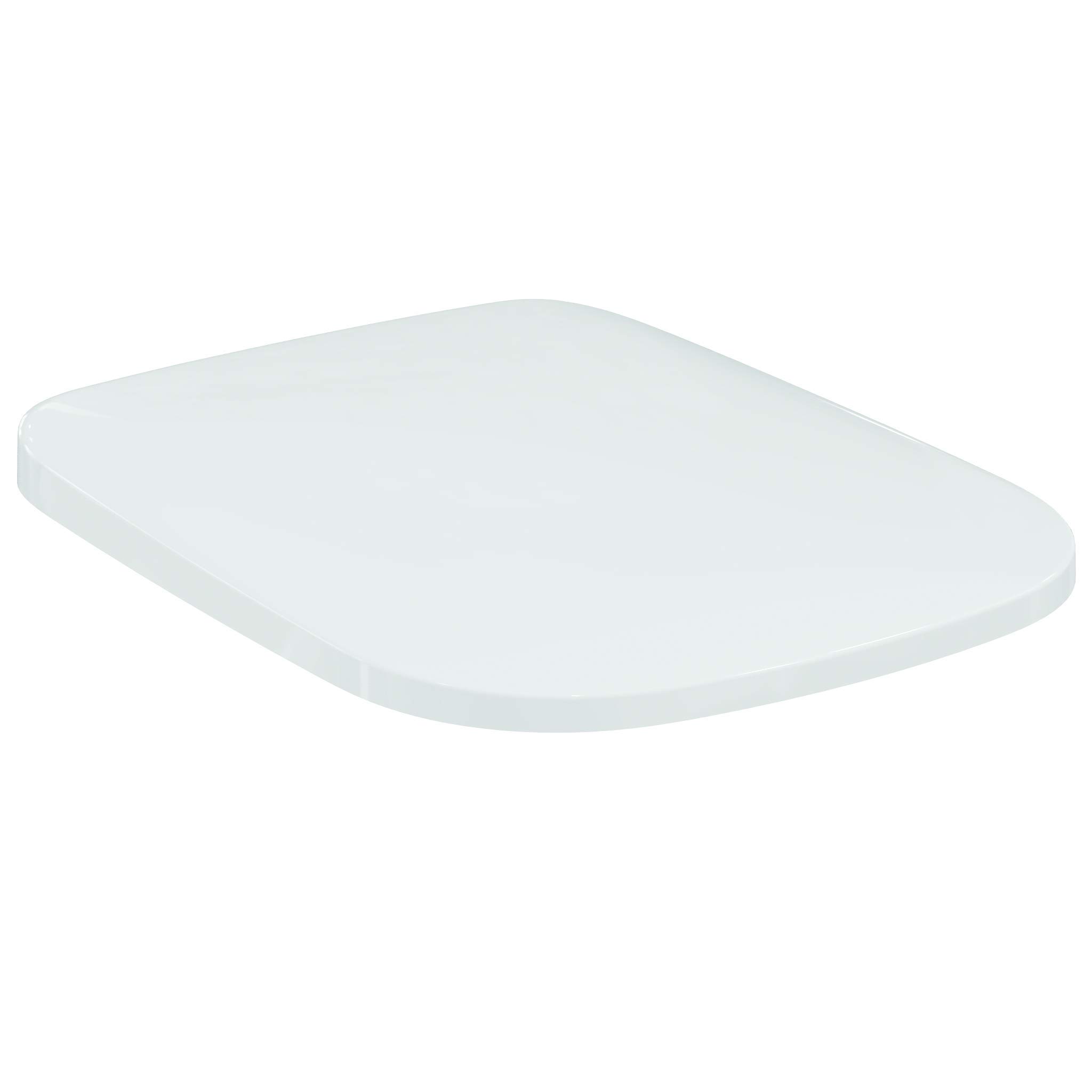 Sedile WC Ideal Standard T318101 Original Slim Serie Esedra Nuovo, Chiusura Ammortizzata, Bianco