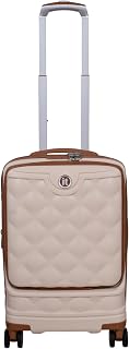 it luggage- Indulging-Cream-Cabin-20 inches-with Padded Laptop Section in The Front Expandable Hard Case Beautiful Interio... Price In India