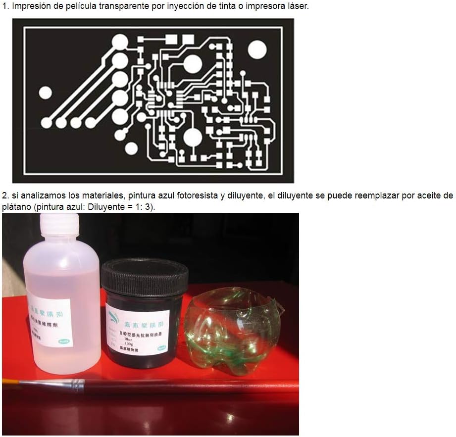100g Photoresist Anti-Etching Paint Improves Production Efficiency for PCB Dry Film Replacement Photoresist Anti-Etching Paint