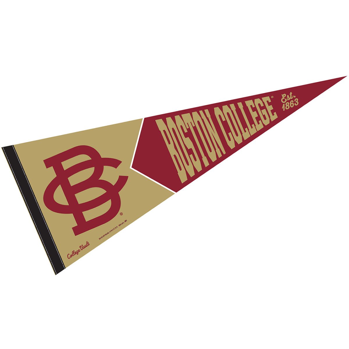 Fanion Boston College Eagles Wincraft idée cadeau vintage pour fan de sport US