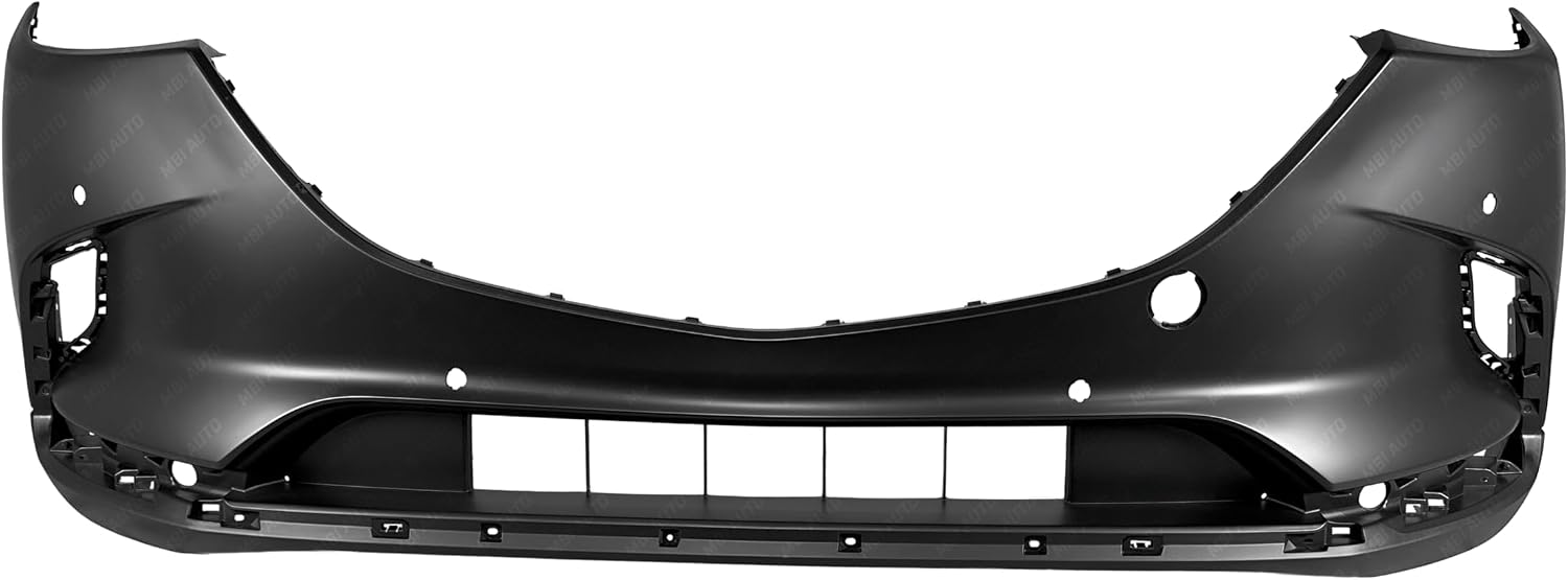 BUMPERS THAT DELIVER - Primered, Front Bumper Cover Fascia Compatible with 2018-2023 Mazda CX-9 w/Park Assist 18-23, MA1000251