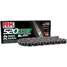 RK Racing Chain 520XRE-122 Steel 122 Link XW-Ring Chain with Connecting Link