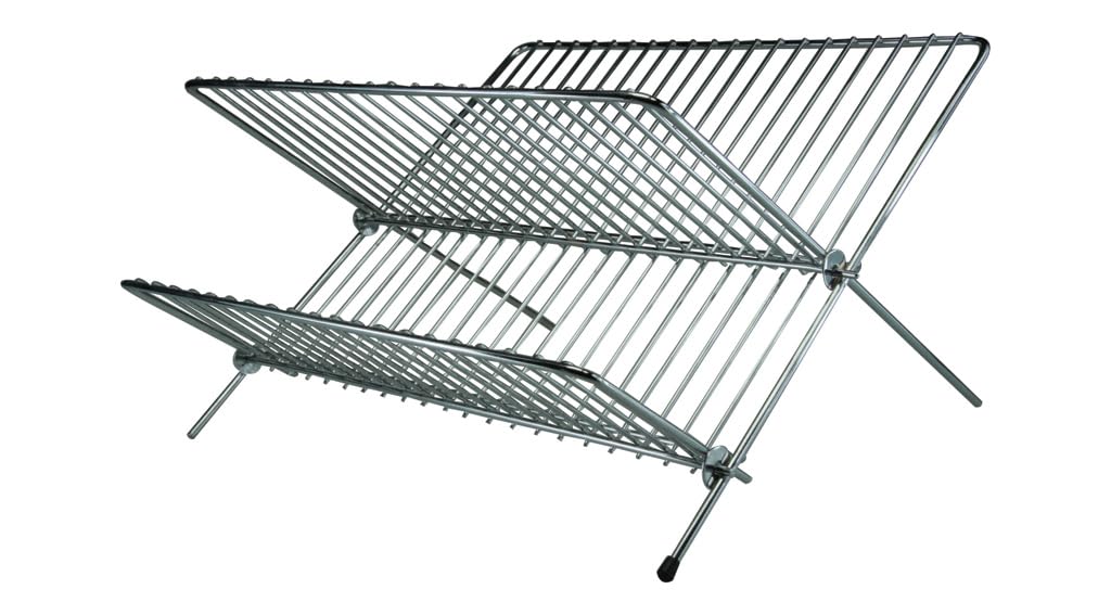 Apollo Chr Dish Drainer Folding Small, Multi-Colour, 2x36x36