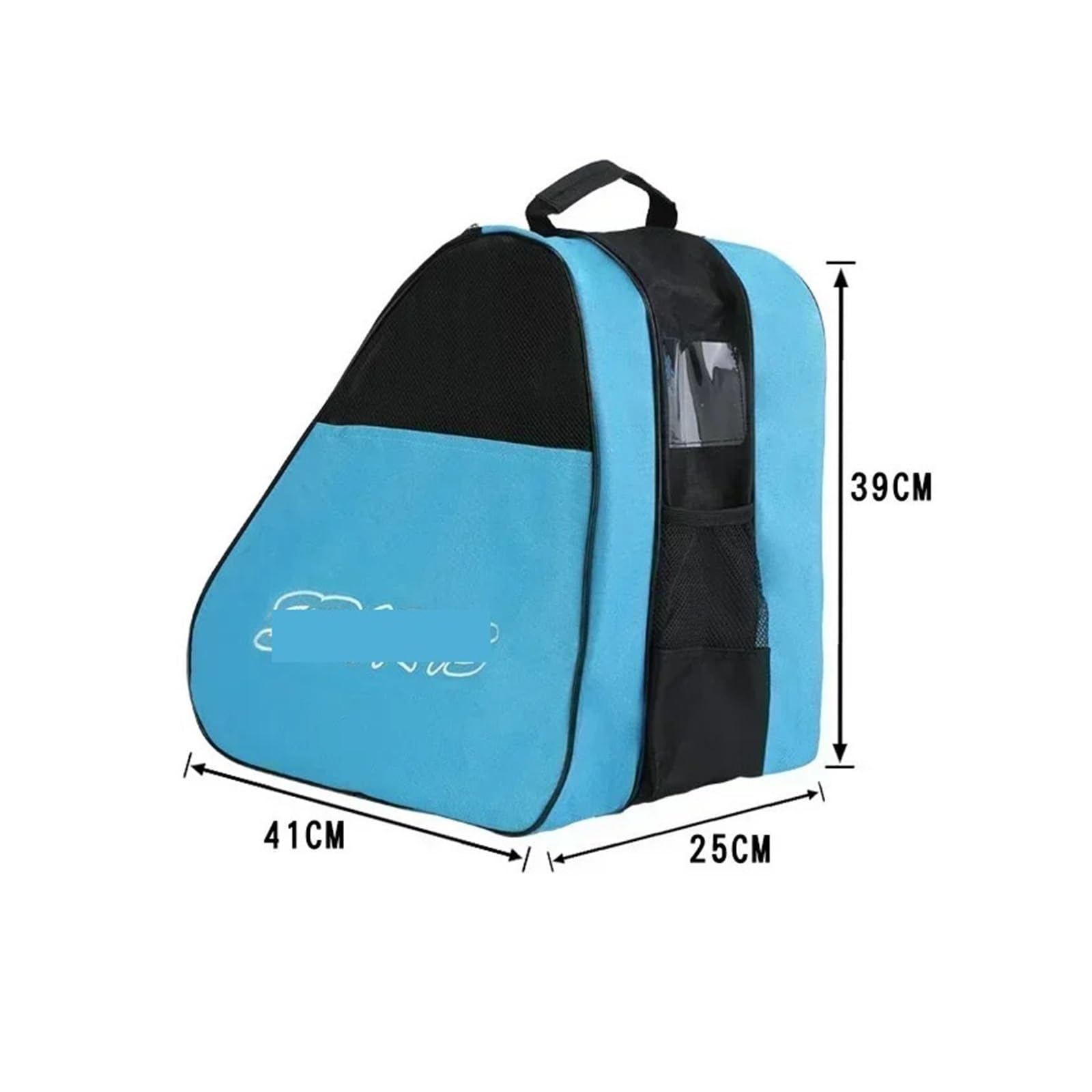 Sac Respirant Patins Rangement Sacs à Main roulettes Sac Porte-Rouleau Patin Vitesse Adulte Sport Ski(Light Grey)