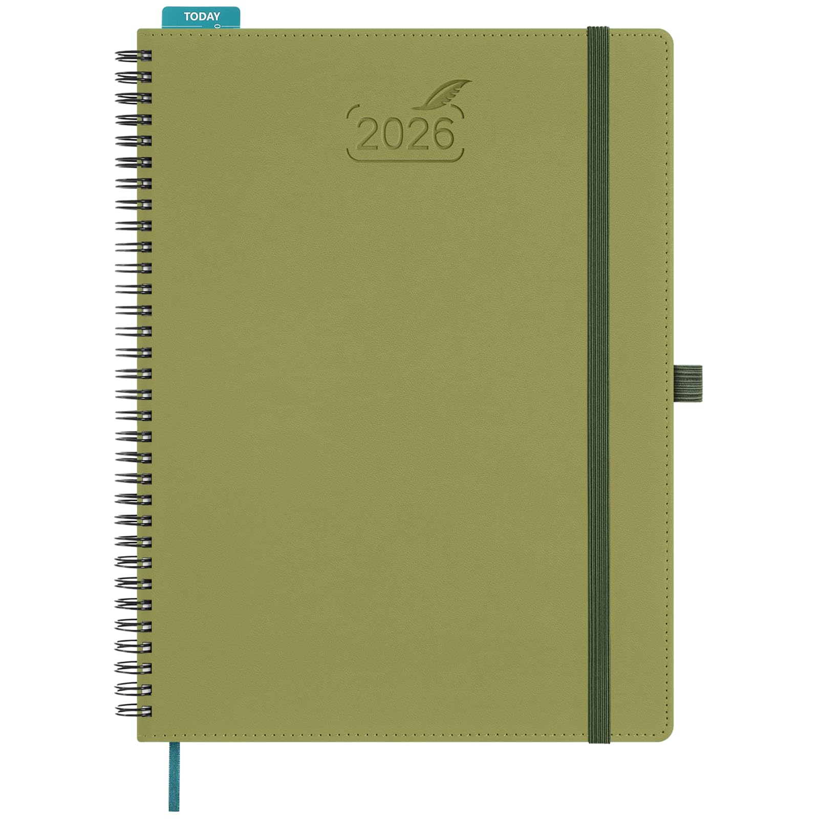 BEZEND Calendar 2026 Book Calendar Ring Binder Approx. A4 28.5 X 21.5 Cm Diary 2026 1 - View #12