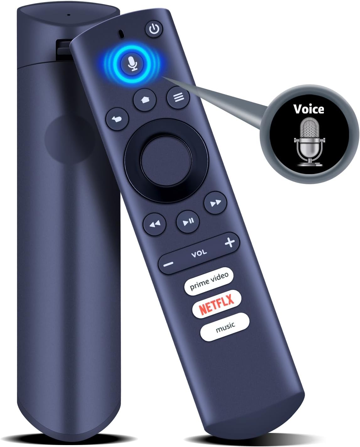 PZL G0V0Q7 Replacement Voice Remote Control Compatible with Element TV, for Westinghouse TV EL4KAMZ4317 WA43UFT1001 43GSR4100KN WA65UFT1001 EL4KAMZ5017 EL4KAMZ5517 EL4KAMZ6517