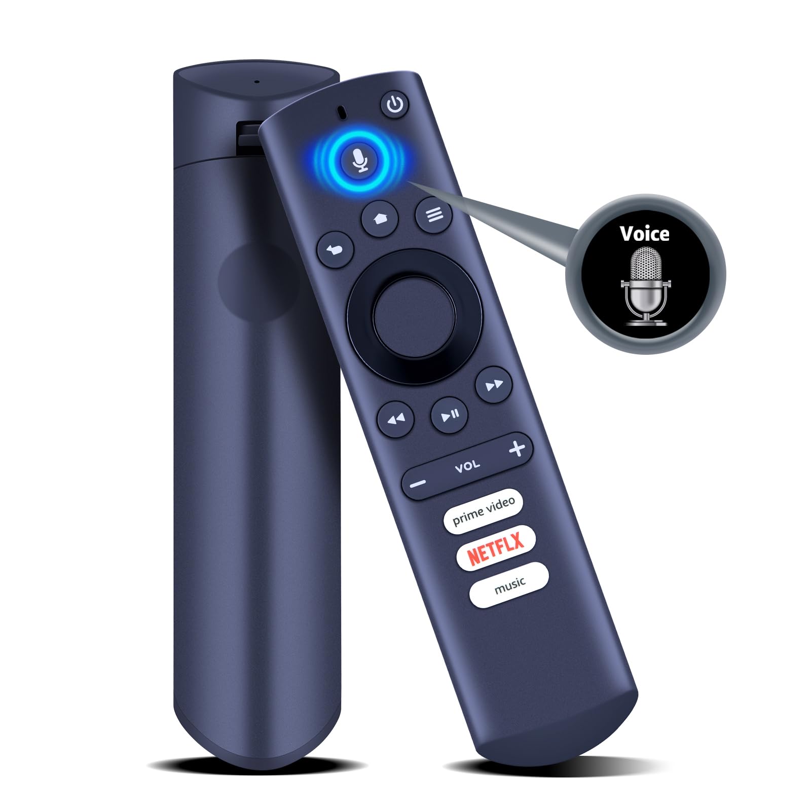 Photo 1 of PZL G0V0Q7 Replacement Voice Remote Control Compatible with Element TV, for Westinghouse TV EL4KAMZ4317 WA43UFT1001 43GSR4100KN WA65UFT1001 EL4KAMZ5017 EL4KAMZ5517 EL4KAMZ6517