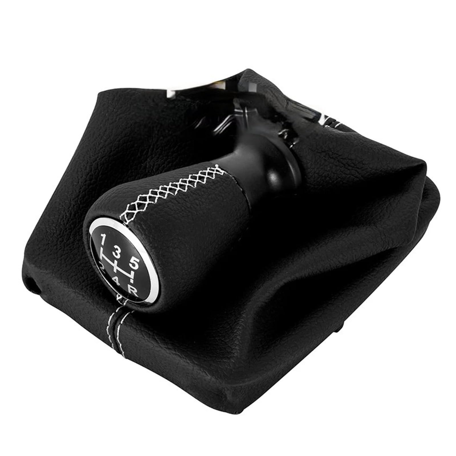 Kunyos White Sporty Gear Knob For Peugeot 206 406 Black/White/Red/Blue