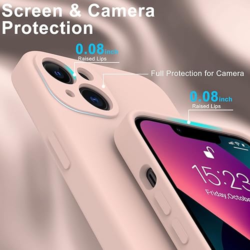 Miniatura 5 de DEENAKIN Funda para iPhone 13 Pro Max con protector de pantalla mejora la protección de la cámara funda de goma de gel de silicona suave y flexible