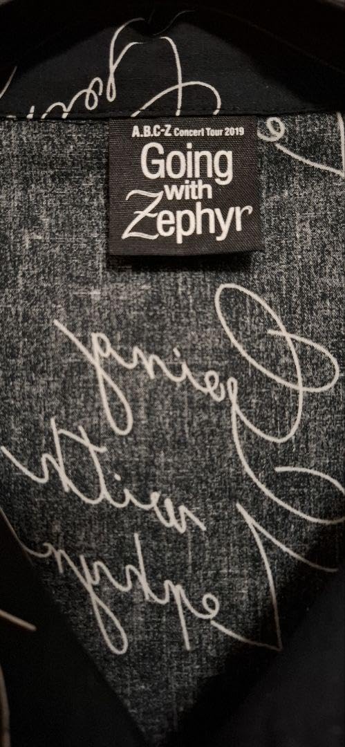 A.B.C-Z Going with Zephyrグッズ　開襟シャツ A.B.C-Z Going with Zephyrグッズ 開襟シャツ - メルカリ