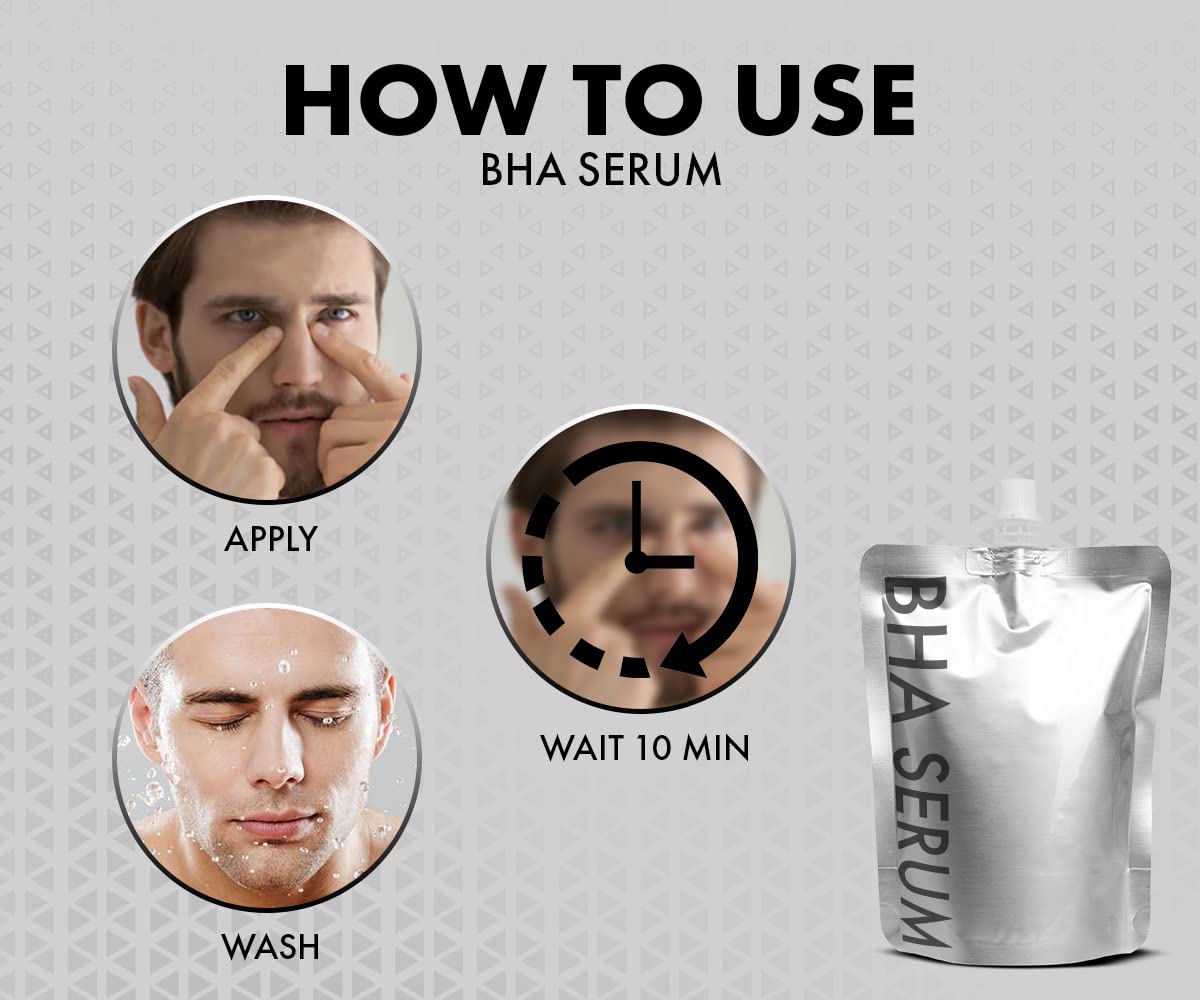 UrbanGabru Nose Strip with BHA Serum | Nose Strips for Blackhead, Whitehead Remover (4 Strips) | Pore Cleanser | with Natural Aloe Vera & Witch Hazel Extracts - Image 6 thumbnail