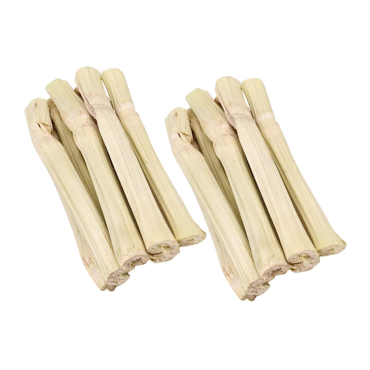 Alasum Bâtonnets à Mâcher pour et Rongeurs Jouets Molaire Naturels pour Chinchillas Cobayes Hamsters et Petits Animaux Favorise Hygiène Dentaire et Comportement