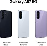 Samsung Galaxy A57 5G (Awesome Icyblue, 8 Go de RAM, 256 Go de stockage), IA agentique, triple caméra avec vidéo de nightographie, autonomie de 2 jours, mises à niveau du système d'exploitation 6 - 5