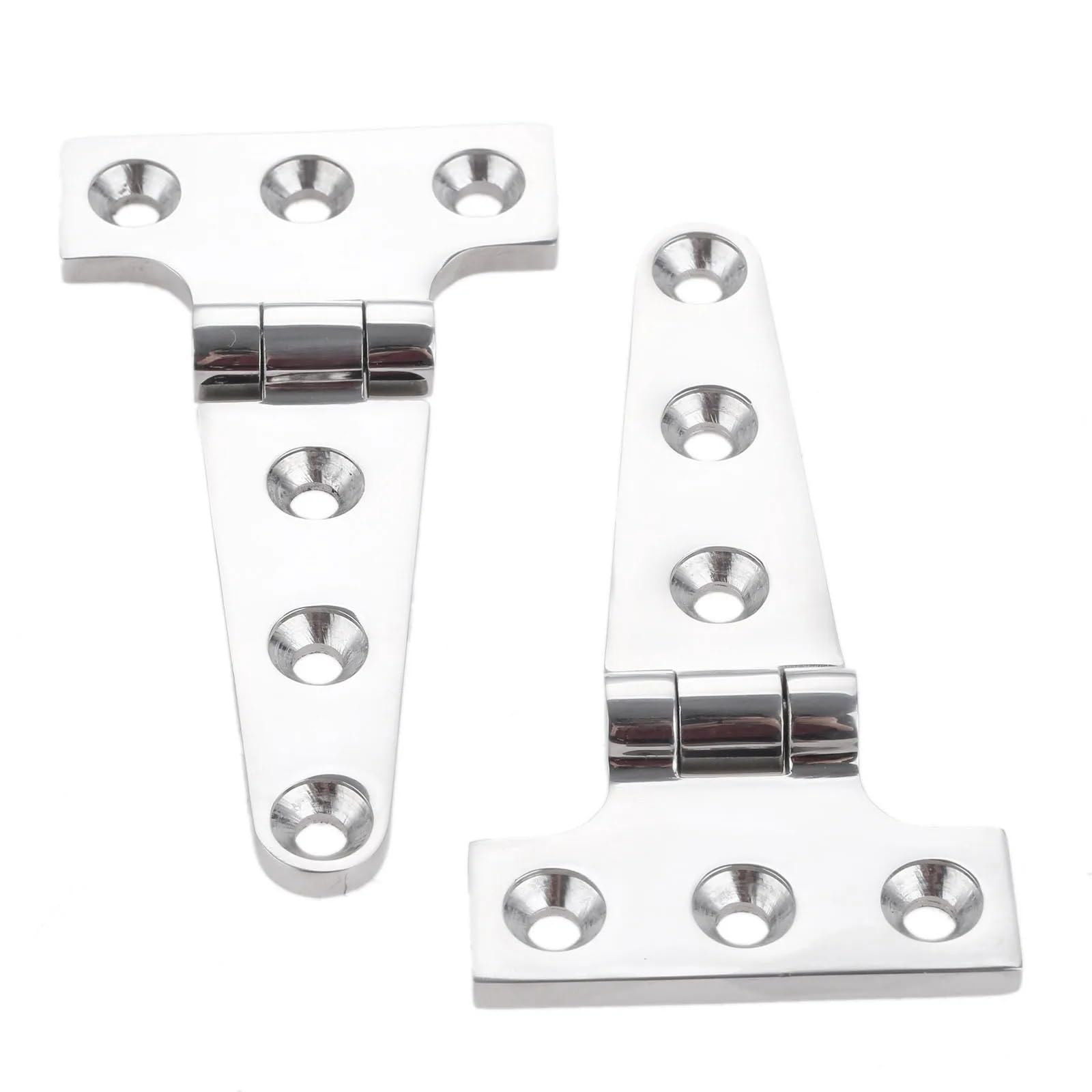 Charnière en T marine en acier inoxydable 316 poli pour yacht