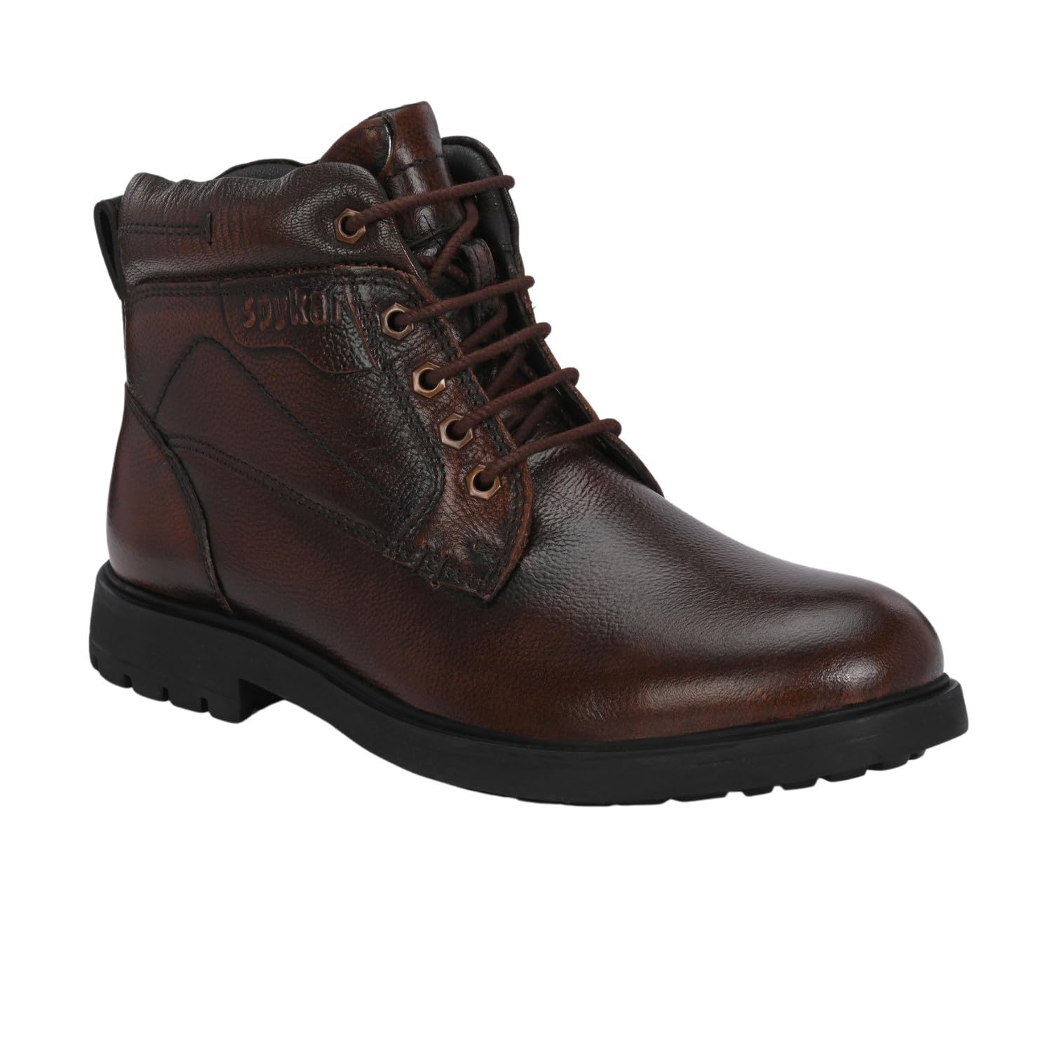 Spykar Calle Men Brown Adventure Boots | 10 UK (B0CY4FGMRS) Amazon Price History, Amazon Price Tracker