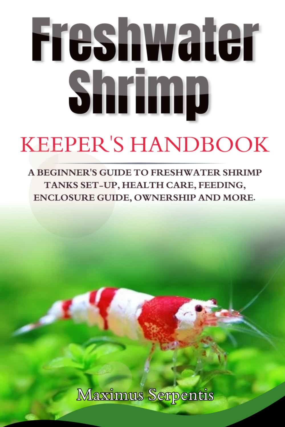 FRESHWATER SHRIMP KEEPERS HANDBOOK: A Beginner's Guide to Freshwater Shrimp Tanks set-up, health care, feeding, enclosure guide, ownership and more