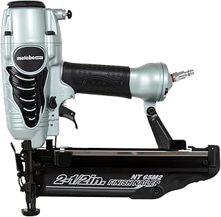 Metabo HPT Finish Nailer | 16 Gauge Finish Nails - 1-Inch up to 2-1/2-Inch | Integrated Air Duster | 5-Year Warranty | NT65M2S