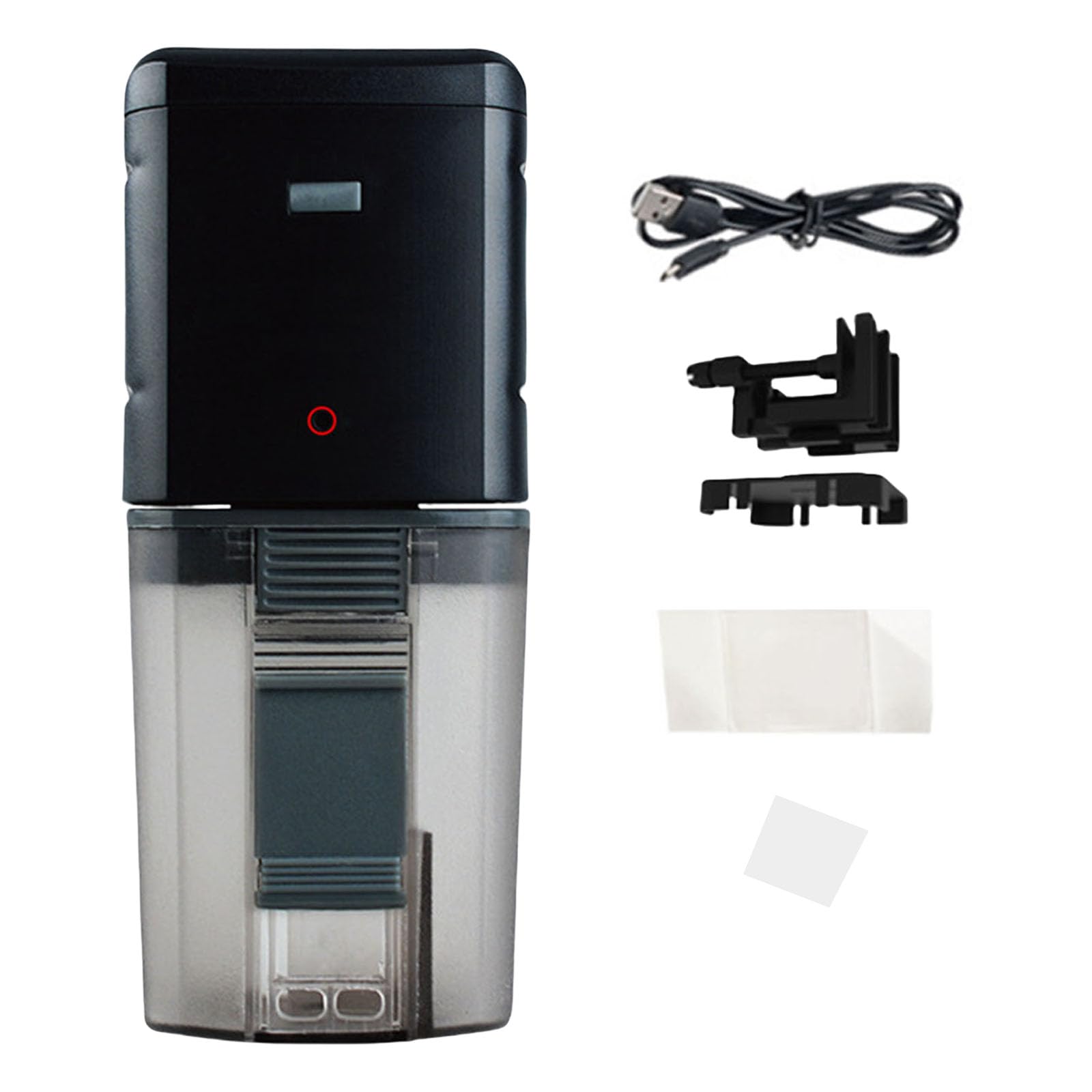 Mangeoire automatique WiFi avec alimentation USB et commande vocale pour les propriétaires de poissons professionnels débutants