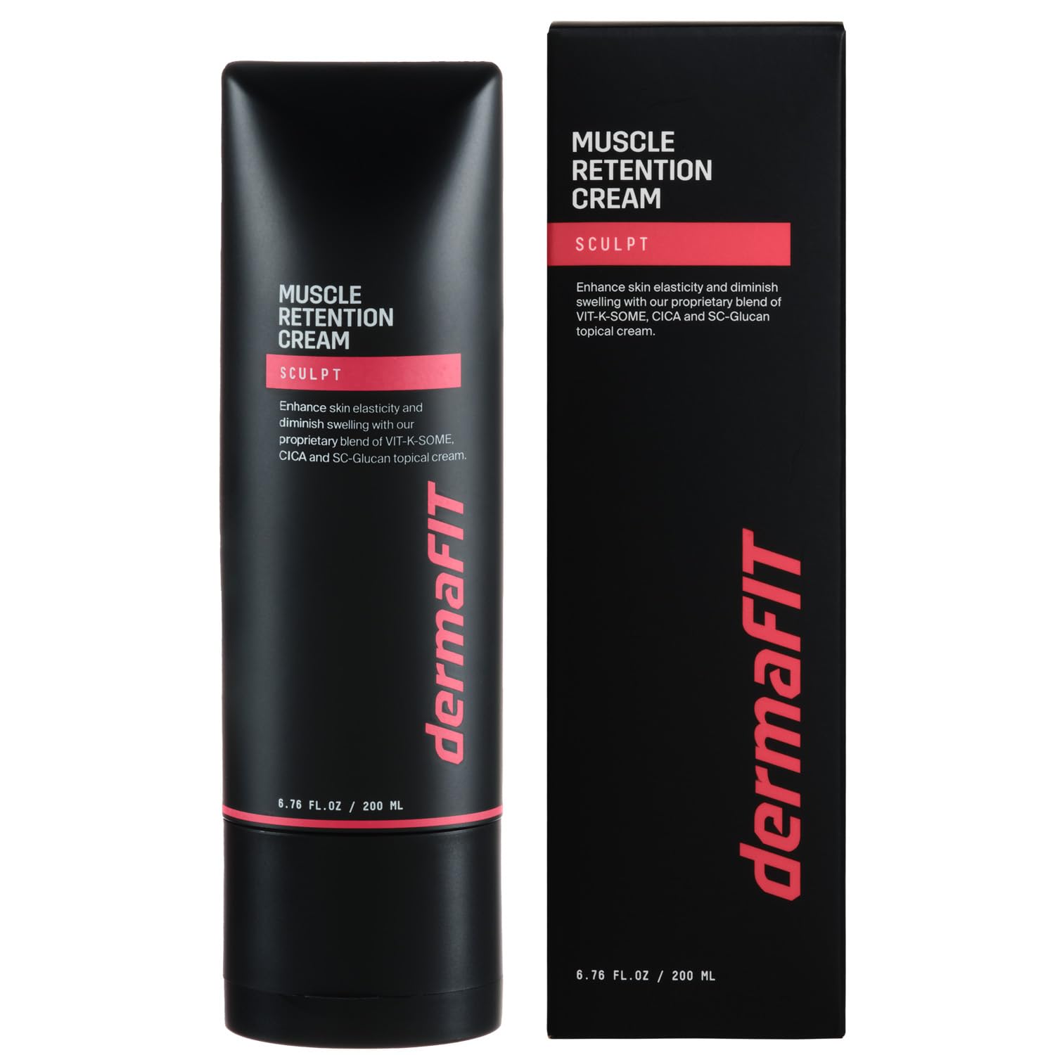 【新品】dermaFIT マッスルリテンションクリーム 3本セット＋おまけ付き Amazon.com : dermaFIT Sculpt Muscle Maintenance Body Cream