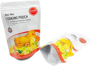 Avannie Moi Moi Cooking Pouch - Pack of 20 - Premium Quality, Reusable, Non-toxic, BPA-Free, Non-stick, Freezer-safe, Perfect for Moin Moin, Okpa, Ekuru & More