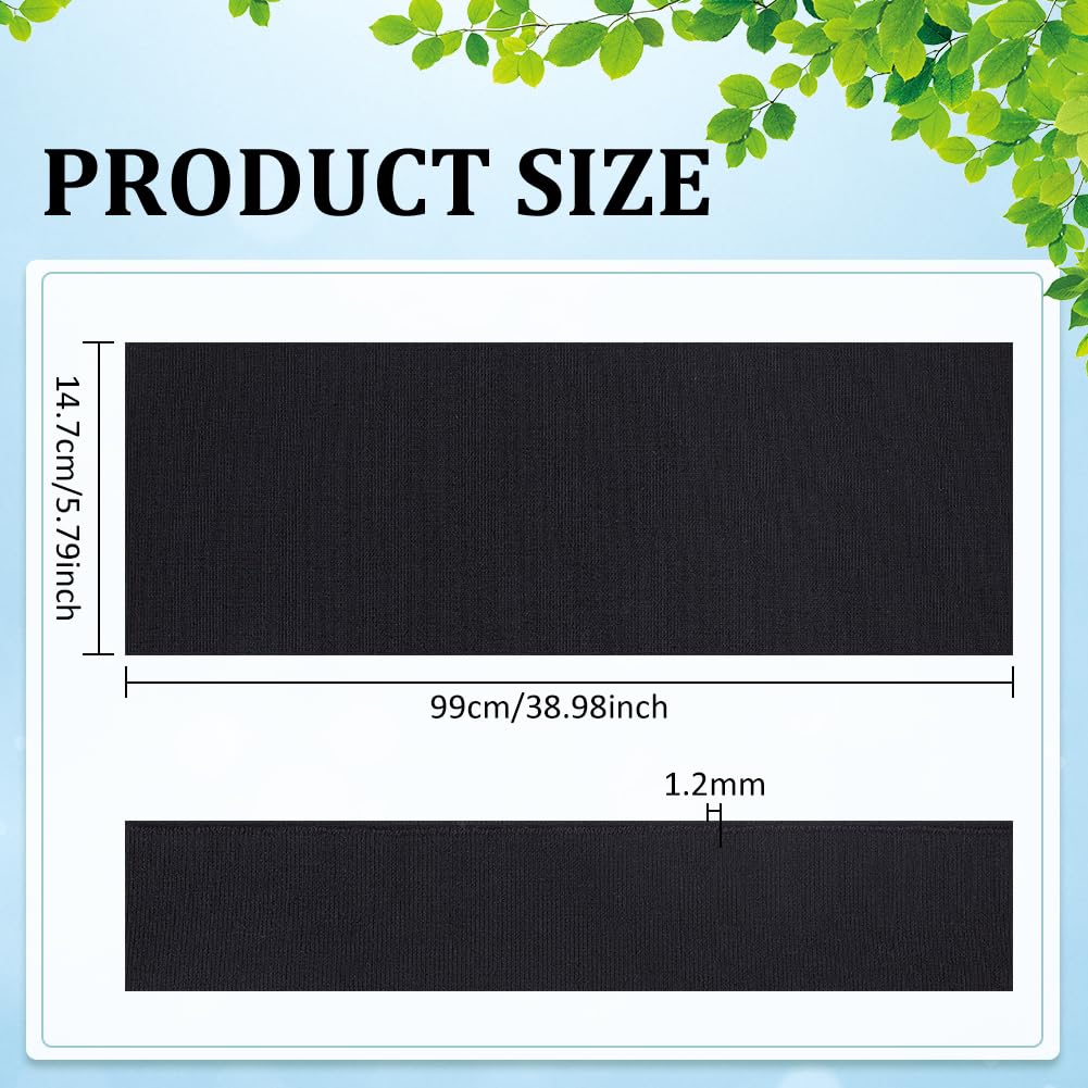 BENECREAT Cotton Strechy Kintted Rib Fabric - Image 2
