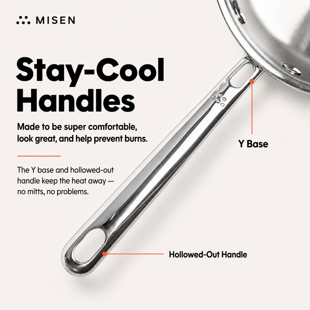 Amazon | MISEN(ミセン) 5層 ステンレス 10インチ フライパン - IH