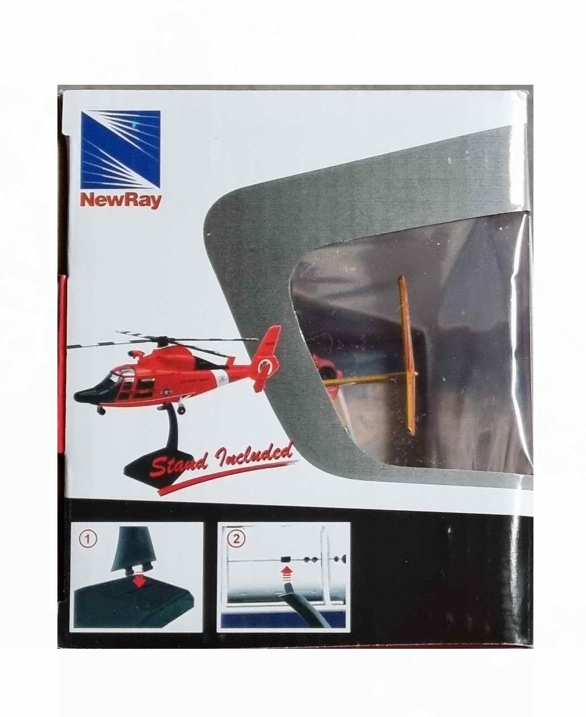 Maquette Hélicoptère EC-145 Dragon SÉCURITÉ Civile Pompiers EC145 1/43 en Métal