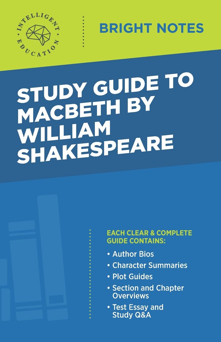 Study Guide to Macbeth by William Shakespeare (Bright Notes)