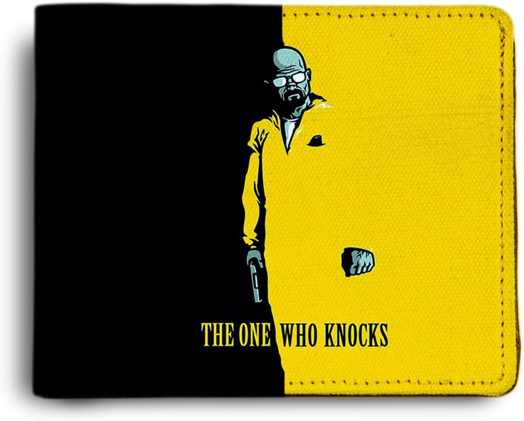ShopMantra Breaking Bad The One Who Bad Printed Pu Leather Wallet for Men's