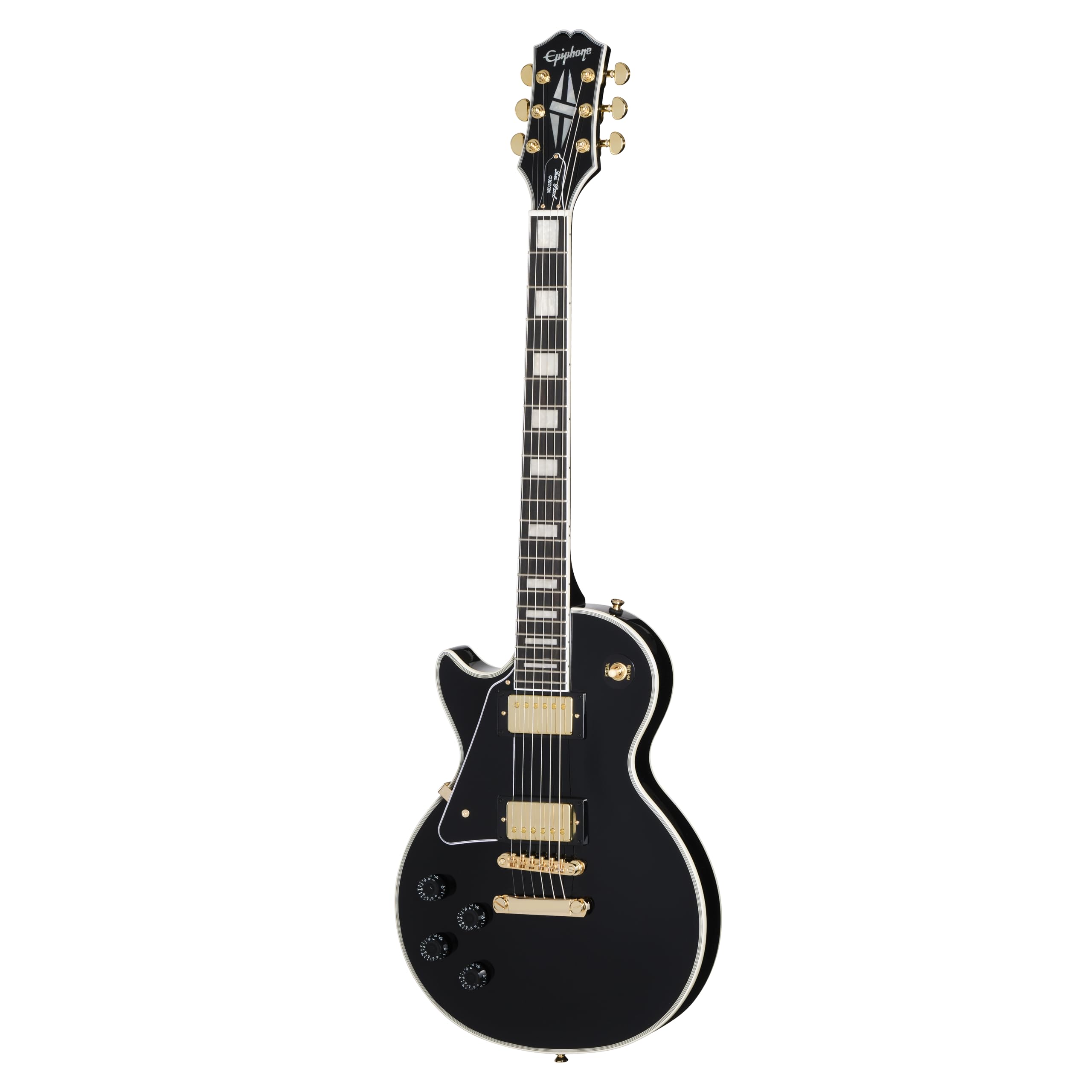 Epiphone Les Paul Custom (Ebony)  レフティ Amazon.com: Epiphone Inspired by Gibson Les Paul Custom