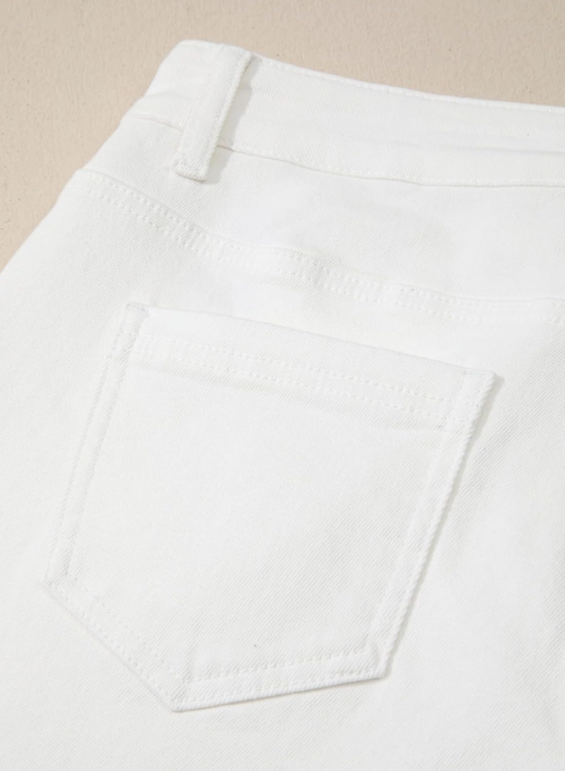 Sidefeel Skorts for Woman Jean Skirt High Waisted Stretchy Denim Skort Mini Skirts with Pockets - Image 6