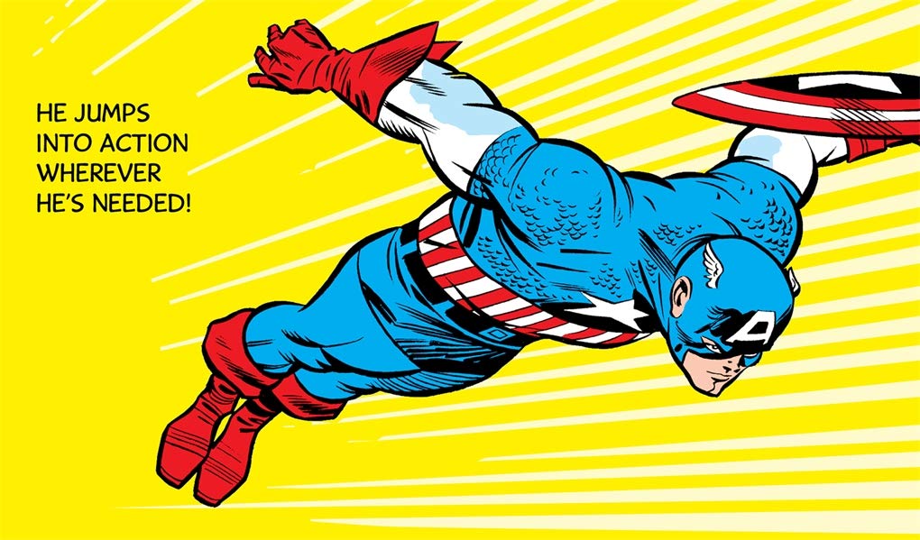 Captain America: My Mighty Marvel First Book      Board book – Illustrated, May 26, 2020