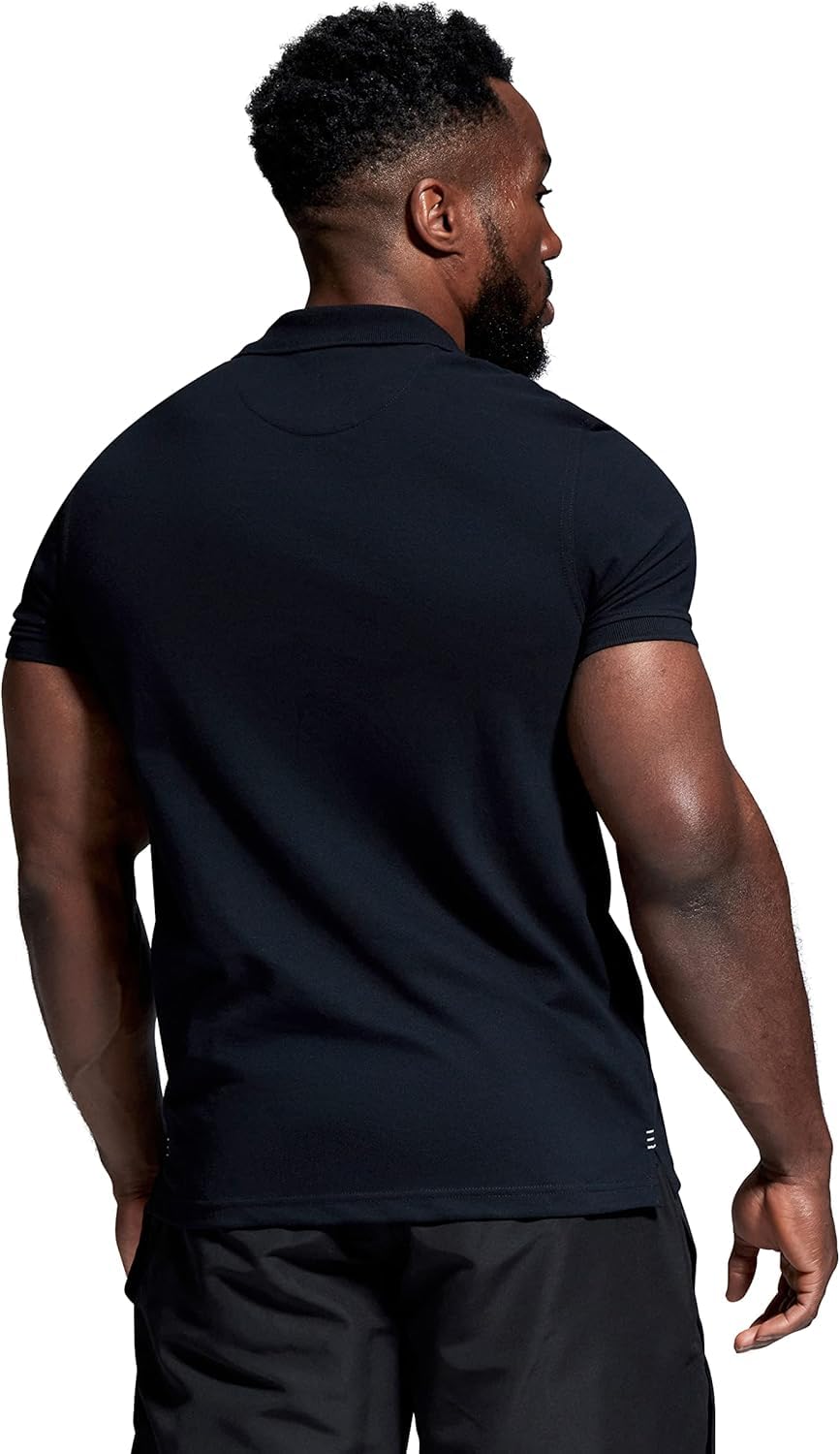 Canterbury Homme Polo en Coton Waimac | Chemise de Rugby | Décontracté Chemise Polo