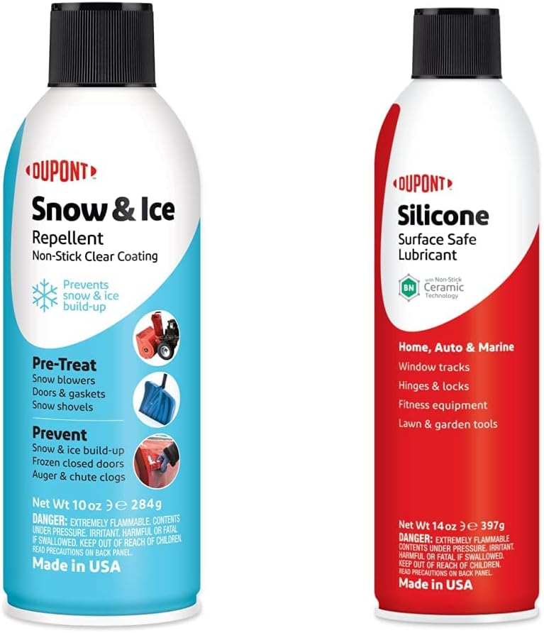 DuPont Teflon Snow and Ice Repellant, 10Ounce & Silicone