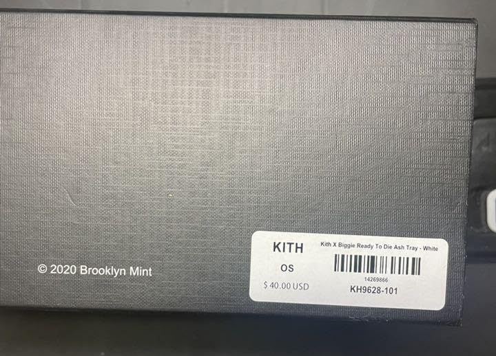 Amazon.co.jp: KITH BiggieReadyToDieAshTray 灰皿 : ファッション