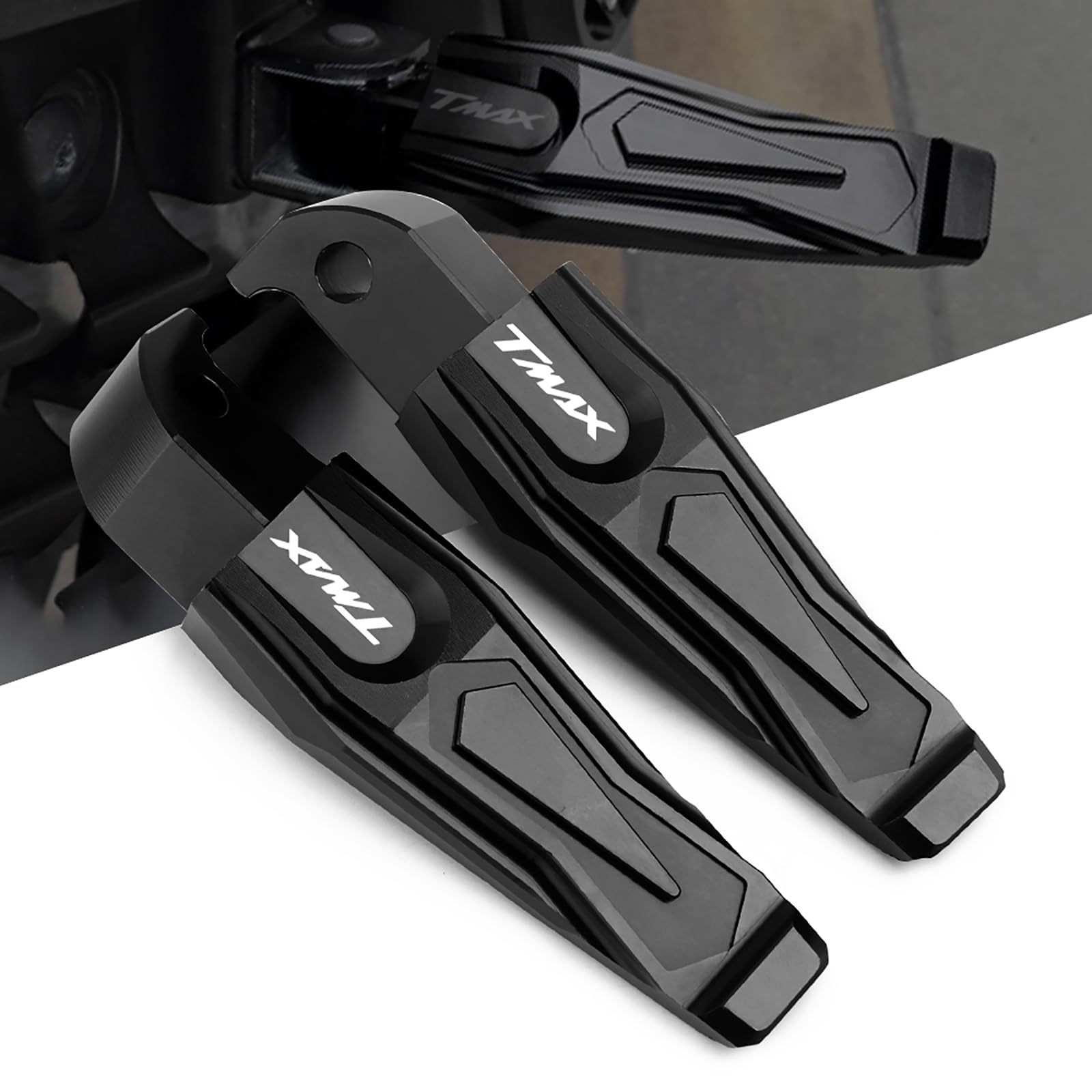 Moto Pedane poggiapiedi del passeggero per Ya&maha TMAX 530 2012-2019 TMAX 500 2001-2011 Tmax Tech Max TMAX 560