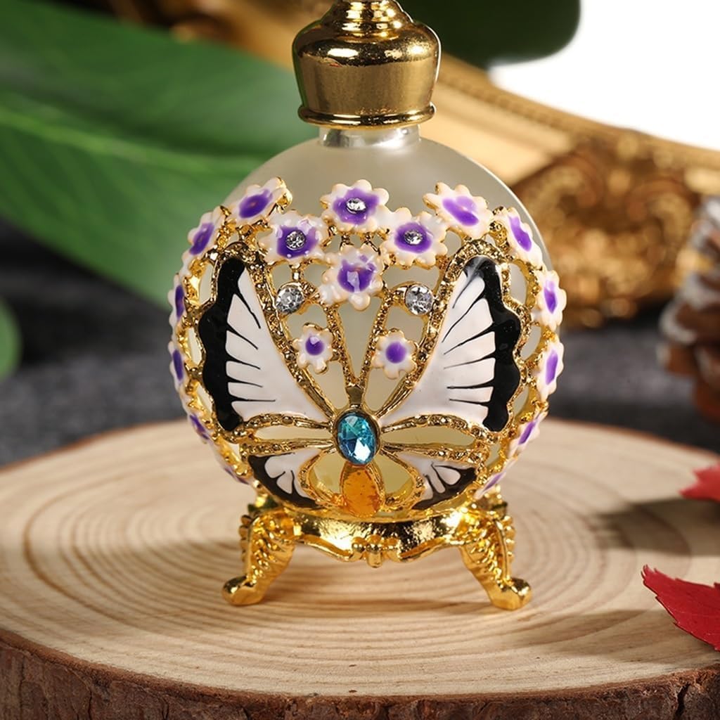 Parfümzerstäuber, Parfümflasche, leer, nachfüllbar, 25 ml, Gold