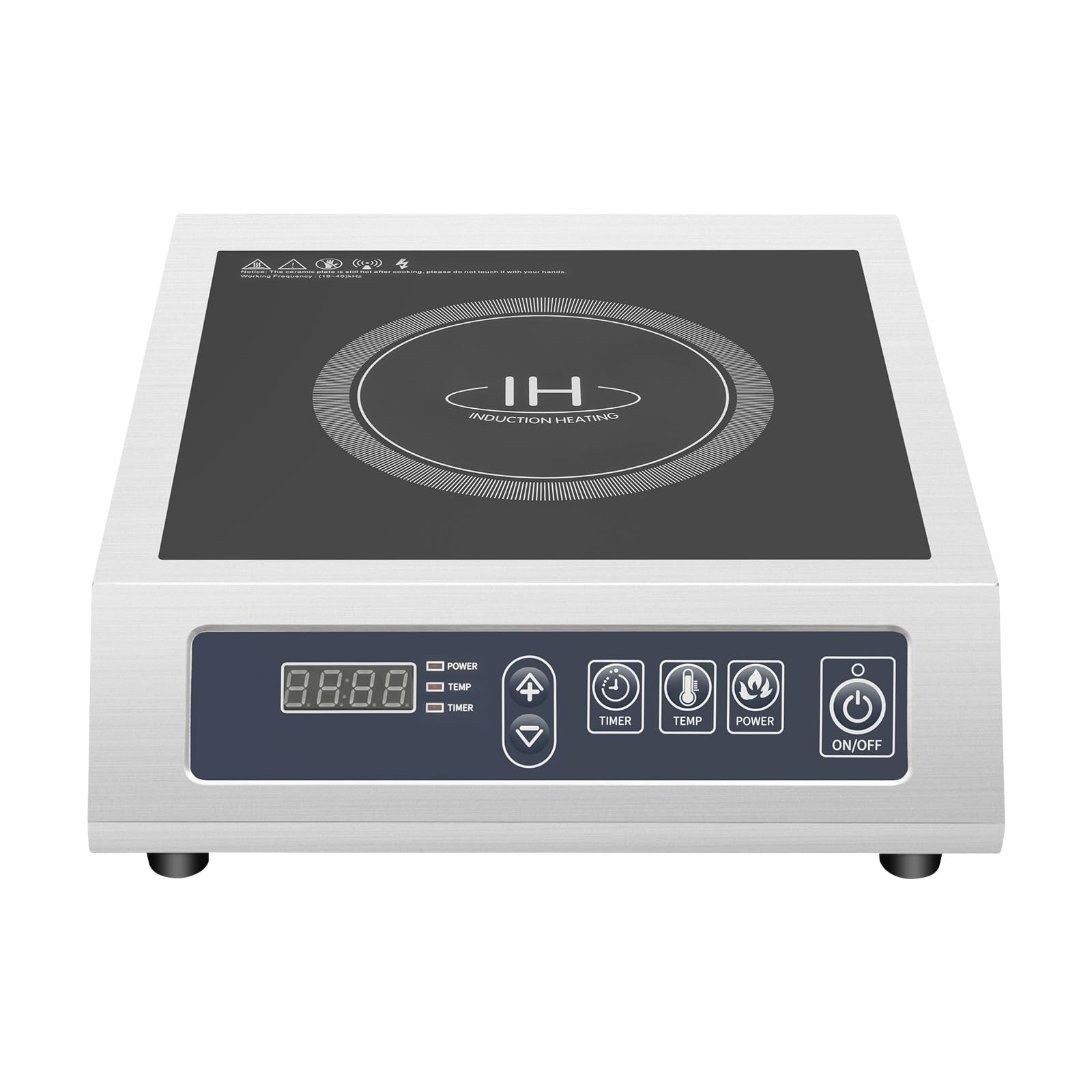 Piastra Induzione 2 Zone 3600W | Tecnologia Inverter Low Power