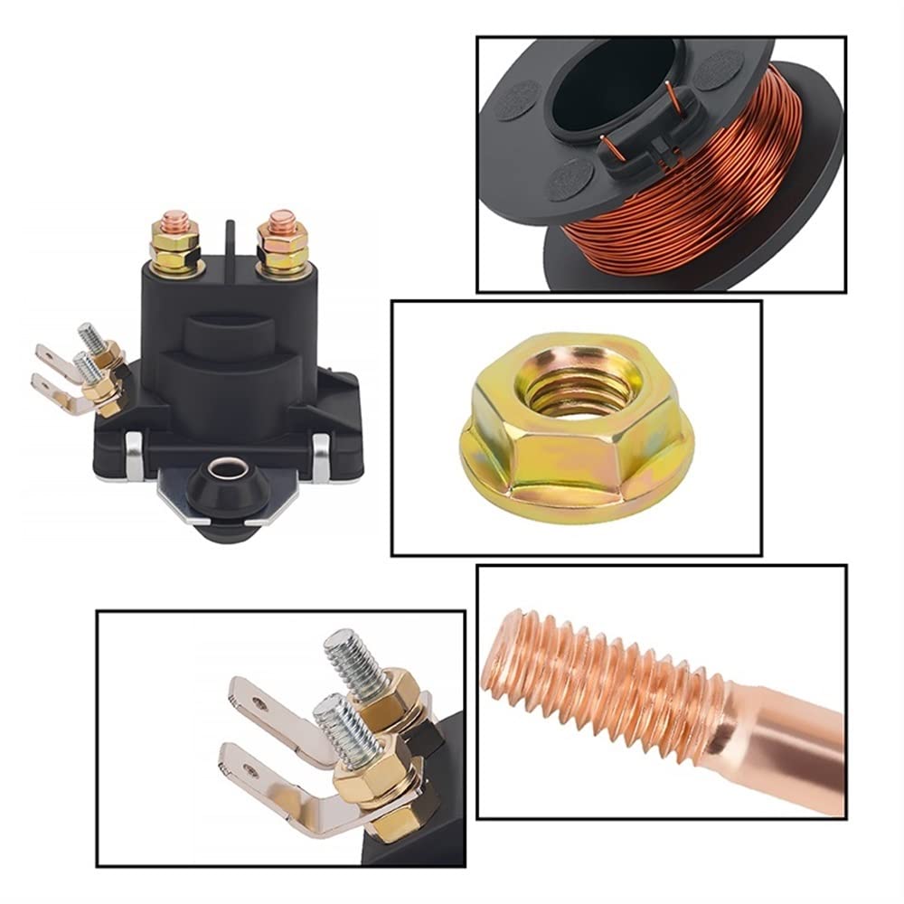 Solenoïde De Démarreur Relais Pour Moteur MERCURY / MERCRUISER 89-850188T1, 89-818999A2, 89-850188A1 - Pièce Marine Bateau